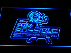 Kim Possible LED Neon Sign
