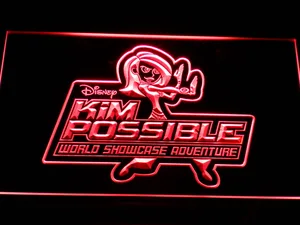 Kim Possible LED Neon Sign