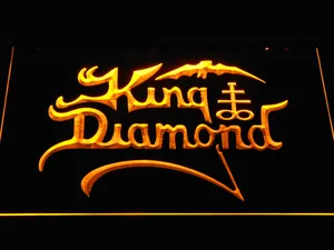 King Diamond LED Neon Sign