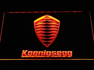 Koenigsegg LED Neon Sign