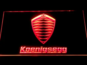 Koenigsegg LED Neon Sign