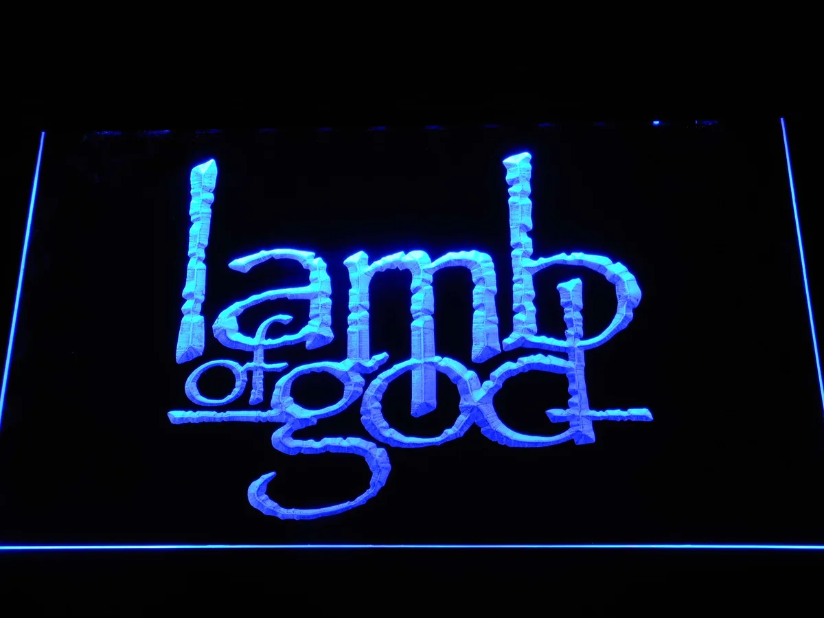 Lamb of God LED Neon Sign