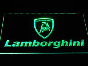 Lamborghini Wordmark LED Neon Sign