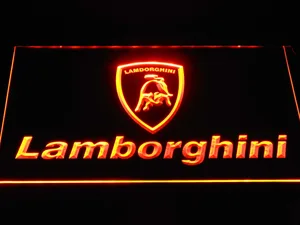 Lamborghini Wordmark LED Neon Sign