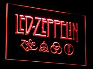 Led Zeppelin LED Neon Sign