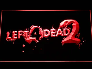 Left 4 Dead 2 LED Neon Sign