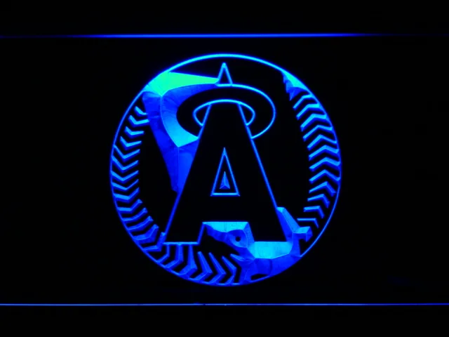 Los Angeles Angels of Anaheim 1986-1992 Logo LED Neon Sign - Legacy Edition