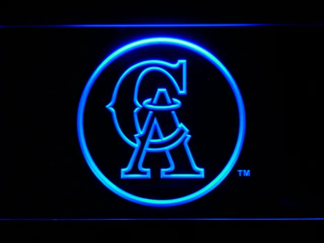 Los Angeles Angels of Anaheim 1993-1994 Logo LED Neon Sign - Legacy Edition