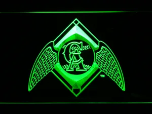 Los Angeles Angels of Anaheim 1993-1996 Logo LED Neon Sign - Legacy Edition