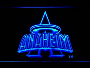 Los Angeles Angels of Anaheim 1997-2001 Anaheim Halo Logo LED Neon Sign - Legacy Edition