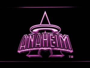 Los Angeles Angels of Anaheim 1997-2001 Anaheim Halo Logo LED Neon Sign - Legacy Edition