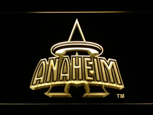 Los Angeles Angels of Anaheim 1997-2001 Anaheim Halo Logo LED Neon Sign - Legacy Edition
