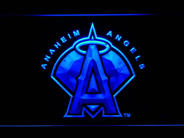 Los Angeles Angels of Anaheim 2002-2004 Logo LED Neon Sign - Legacy Edition