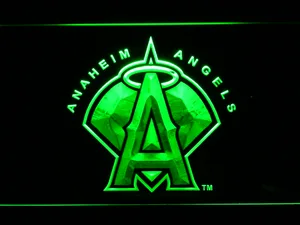 Los Angeles Angels of Anaheim 2002-2004 Logo LED Neon Sign - Legacy Edition