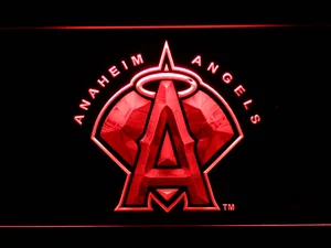 Los Angeles Angels of Anaheim 2002-2004 Logo LED Neon Sign - Legacy Edition