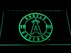 Los Angeles Angels of Anaheim Badge LED Neon Sign