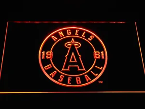 Los Angeles Angels of Anaheim Badge LED Neon Sign
