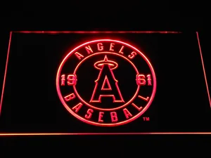 Los Angeles Angels of Anaheim Badge LED Neon Sign