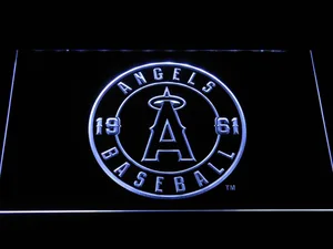 Los Angeles Angels of Anaheim Badge LED Neon Sign