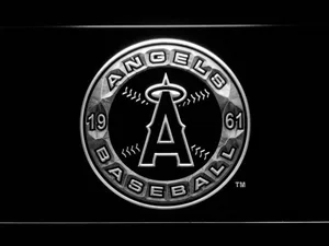 Los Angeles Angels of Anaheim Patch LED Neon Sign