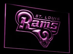 Los Angeles Rams 2000-2015 LED Neon Sign - Legacy Edition