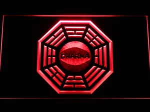 Lost Dharma Initiative LED Neon Sign