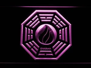 Lost Dharma Initiative The Flame LED Neon Sign