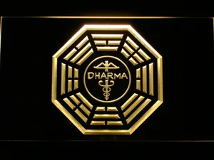 Lost Dharma Initiative The Staff LED Neon Sign