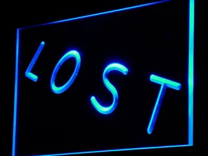 Lost LED Neon Sign