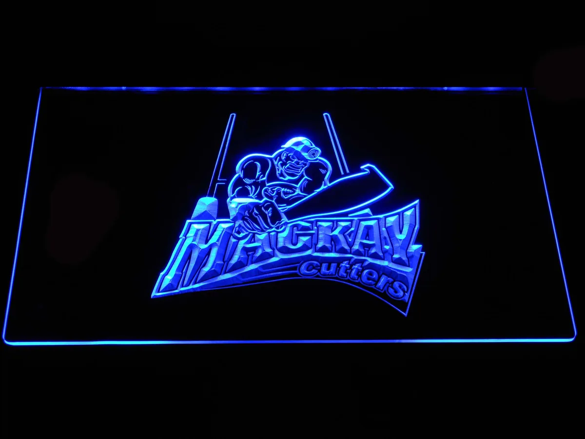 Mackay Cutters LED Neon Sign