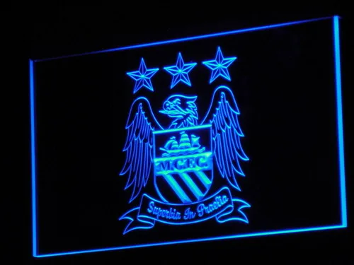 Manchester City Football Club LED Neon Sign - Legacy Edition