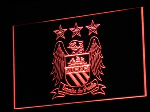 Manchester City Football Club LED Neon Sign