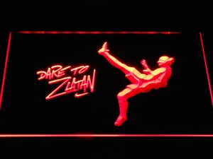 Manchester United Football Club Dare To Zlatan LED Neon Sign