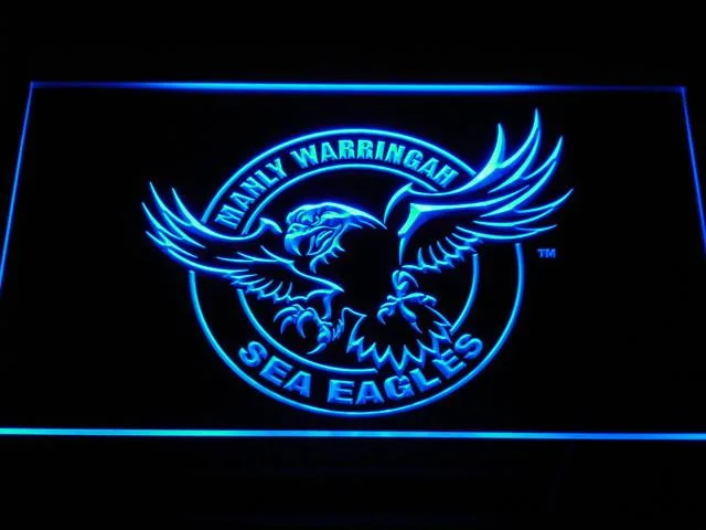 Manly Warringah Sea Eagles LED Neon Sign