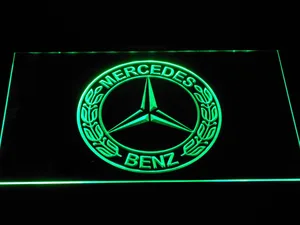 Mercedes Benz Old Logo LED Neon Sign