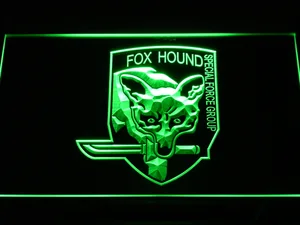 Metal Gear Solid - Foxhound LED Neon Sign