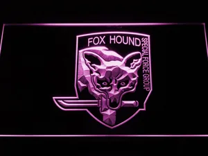 Metal Gear Solid - Foxhound LED Neon Sign
