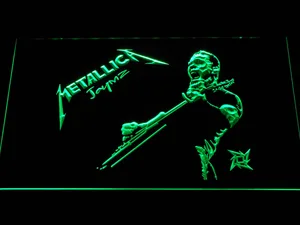 Metallica James Hetfield LED Neon Sign