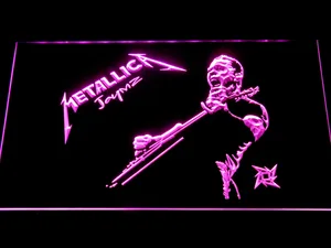 Metallica James Hetfield LED Neon Sign