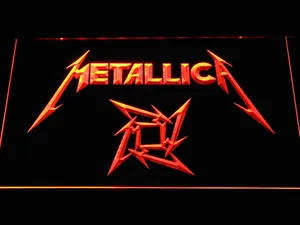 Metallica Star Logo LED Neon Sign