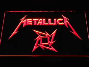 Metallica Star Logo LED Neon Sign