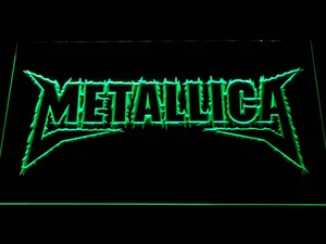 Metallica Wordmark LED Neon Sign
