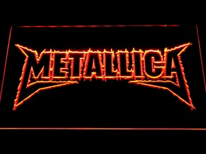 Metallica Wordmark LED Neon Sign