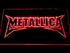 Metallica Wordmark LED Neon Sign
