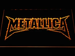 Metallica Wordmark LED Neon Sign