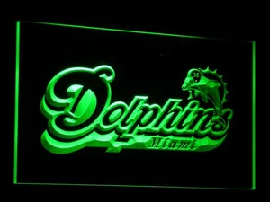 Miami Dolphins 1997-2012 LED Neon Sign - Legacy Edition