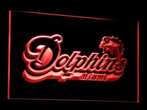 Miami Dolphins 1997-2012 LED Neon Sign - Legacy Edition