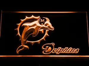 Miami Dolphins LED Neon Sign