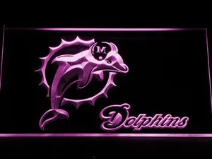 Miami Dolphins LED Neon Sign
