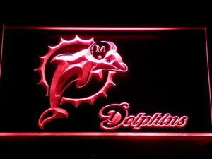 Miami Dolphins LED Neon Sign